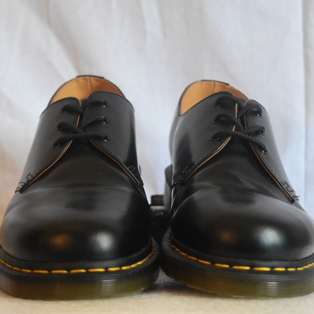 Dr. Martens 1461 3 Eye Leather Oxfords Black